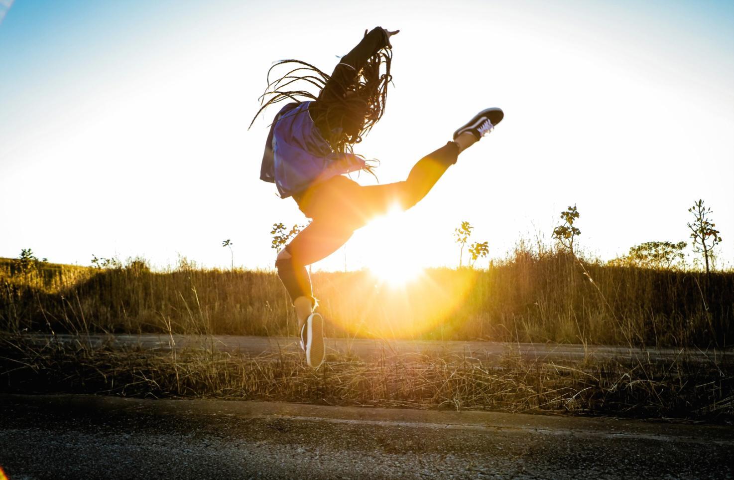 Dance Fitness Training in modernem Studio